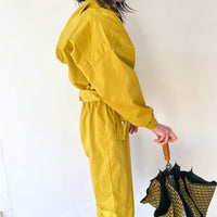 smoky yellow jumpsuit