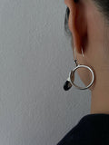 art deco style 925 earring
