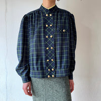 Tartan checkered light shirt, West Germany