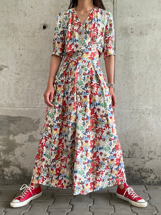 viscose linen combinaison