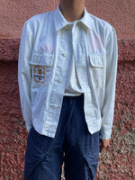 80s germany work shirt jacket