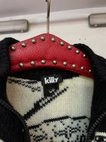 Vintage killy Ski jumper made in Italy.