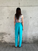 80's turquoise trouser West Germany