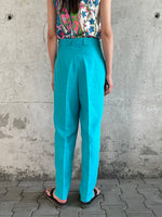 80's turquoise trouser West Germany