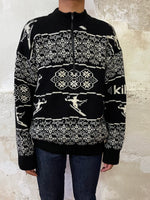 Vintage killy Ski jumper made in Italy.