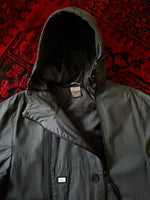 Early 00s Nike double zip parka. Black