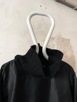 Vintage Black nylon n wool jumper.