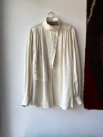 damask silk blouse