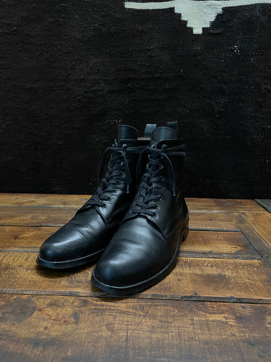 vintage lace up dress boots