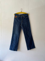 1980's italy denim trouser.