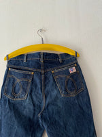 1980's italy denim trouser.