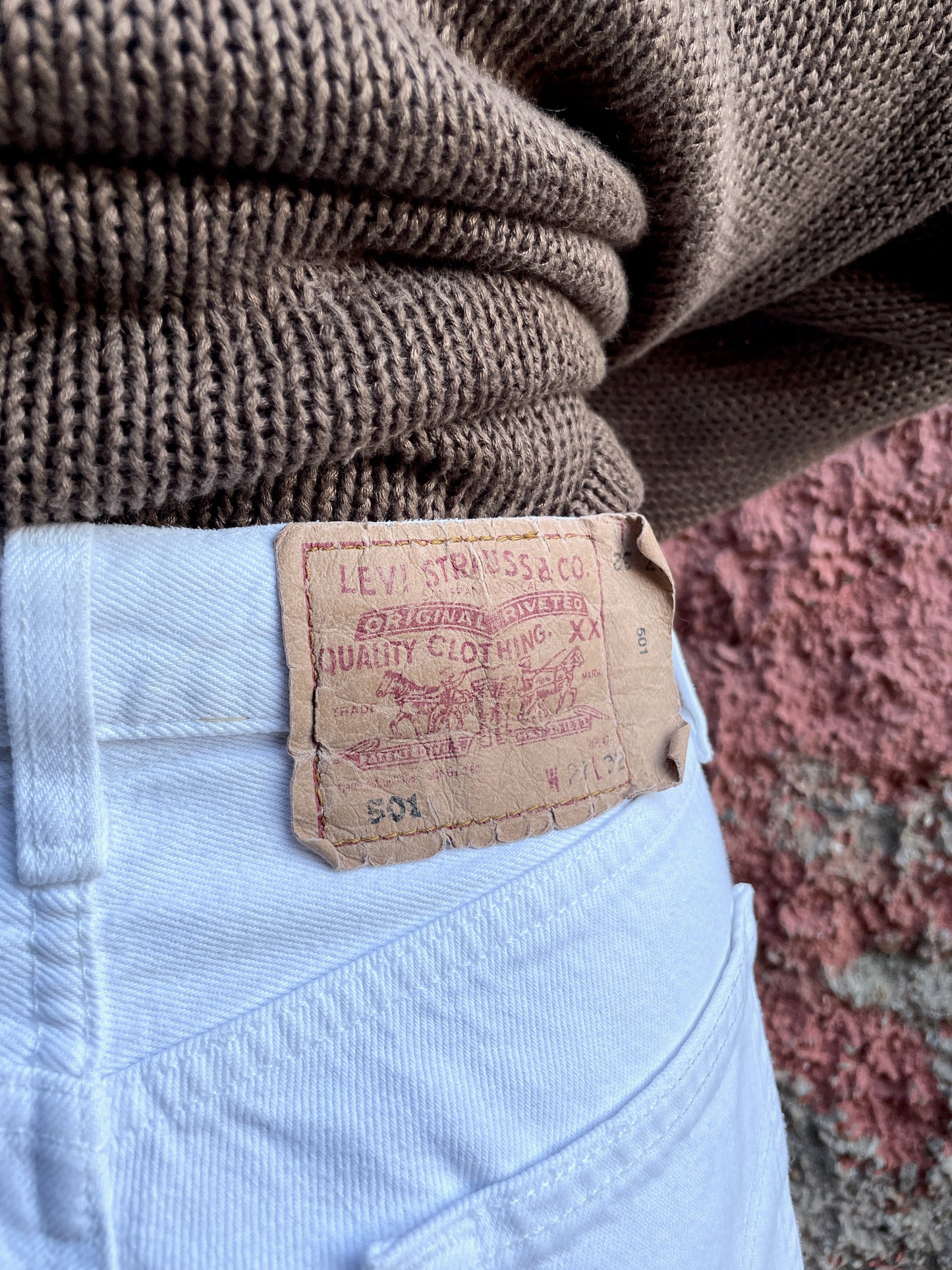 90's Euro Levi's 501 made in Poland W27L32