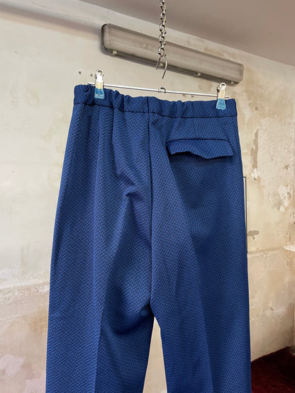 1970s Blue flare trouser. East germany.