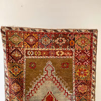 Antique Turkish  Kirsehir hand made rug