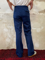 1970s Blue flare trouser. East germany.