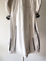 1920's Hungary embroidered dress