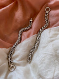 Italy silver 925 chain bracelet (22.2cm)