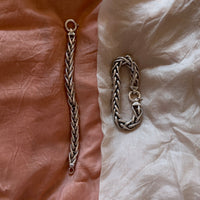 Italy silver 925 chain bracelet (22.8cm)
