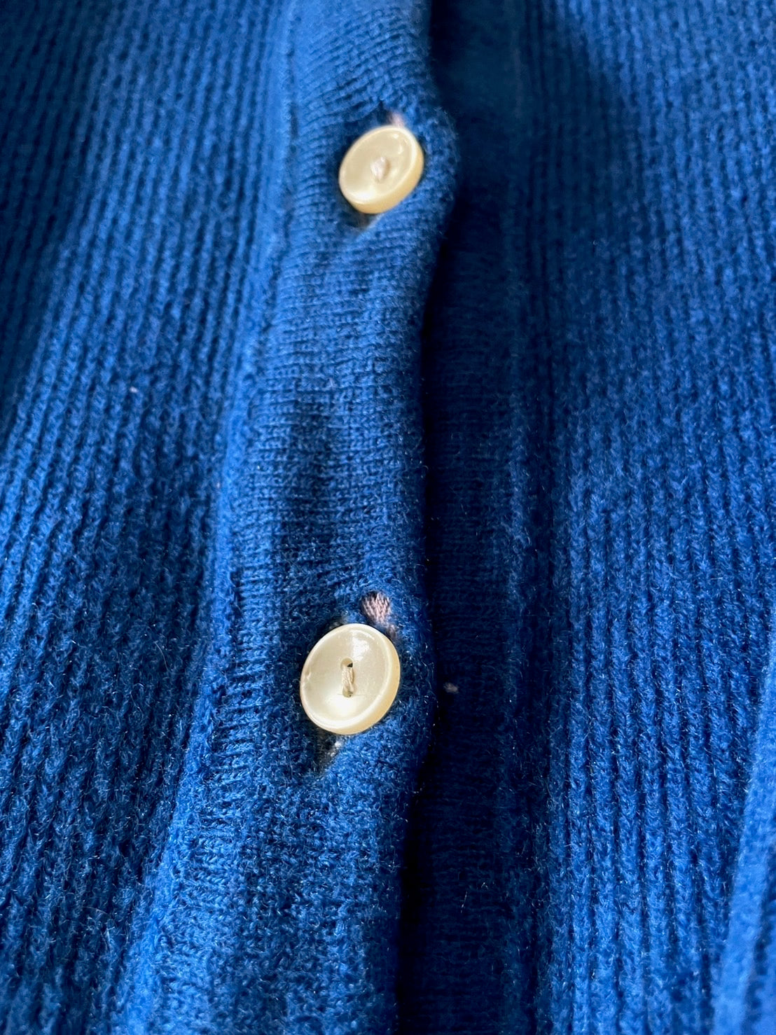 60-70's wool cardigan