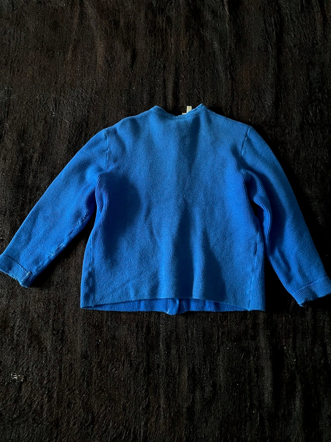 60-70's wool cardigan