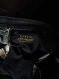 Levi's STA PREST black denim 28x32