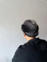 vintage azarashi center crease cap
