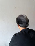 vintage azarashi center crease cap
