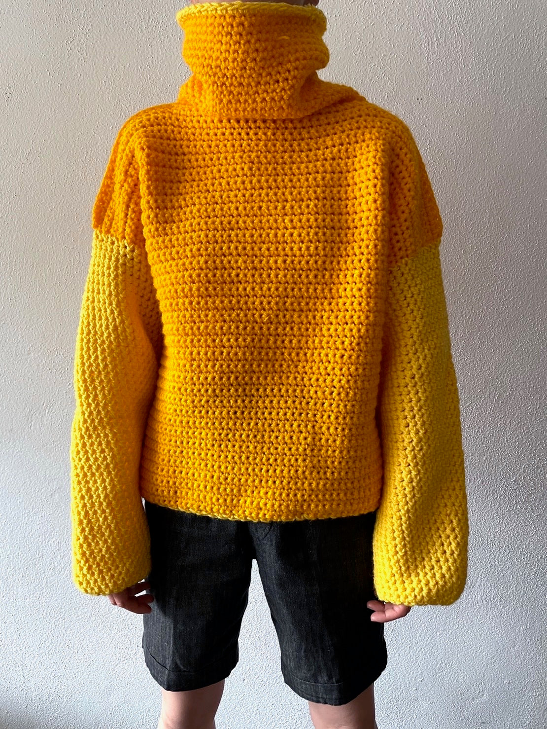 handmade comfortable yellow