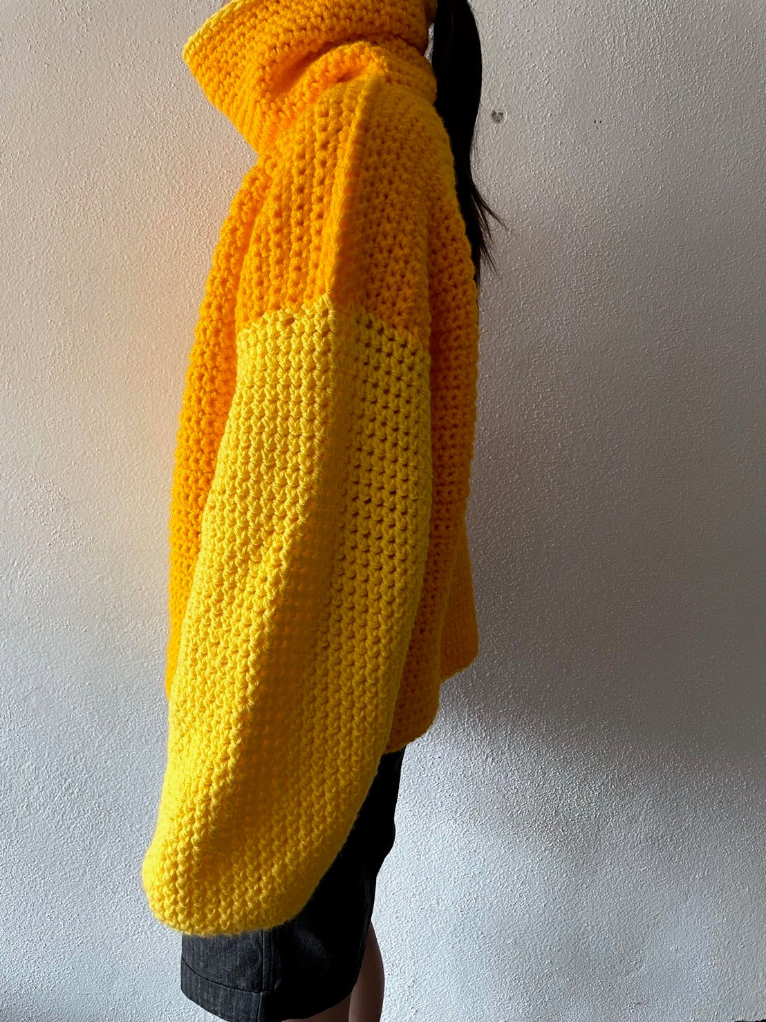 handmade comfortable yellow