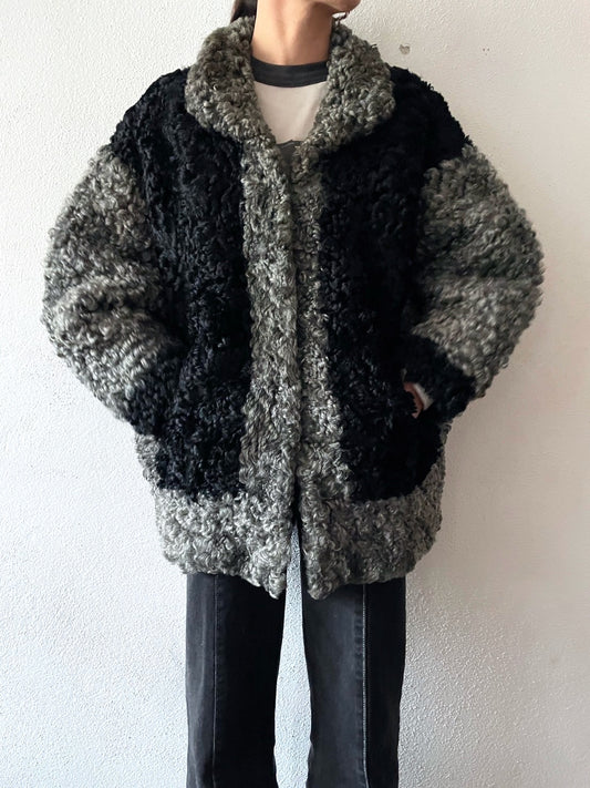French lamb wool jacket/coat