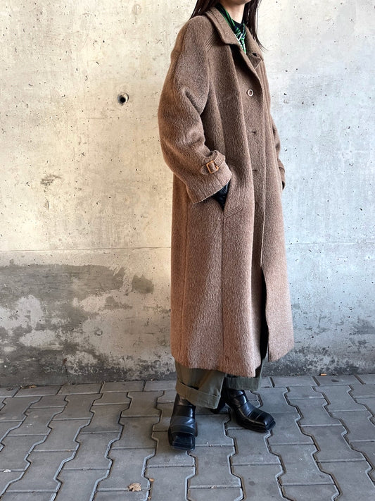 vintage alpaca chesterfield coat