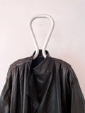 80's leather jacket made in Italy