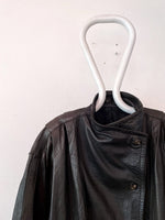 80's leather jacket made in Italy