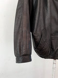 80's leather jacket made in Italy