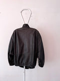 80's leather jacket made in Italy