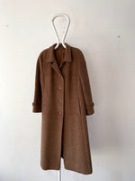 vintage alpaca chesterfield coat
