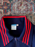 70's adidas red navy