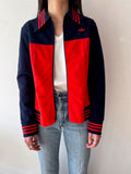 70's adidas red navy