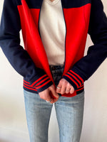 70's adidas red navy