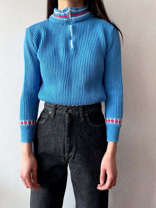 70's~ East Germany zip top