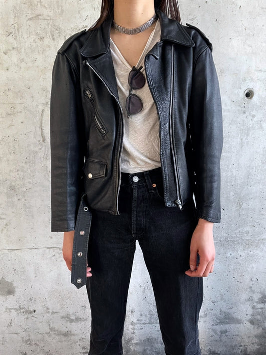 80's double riders jacket
